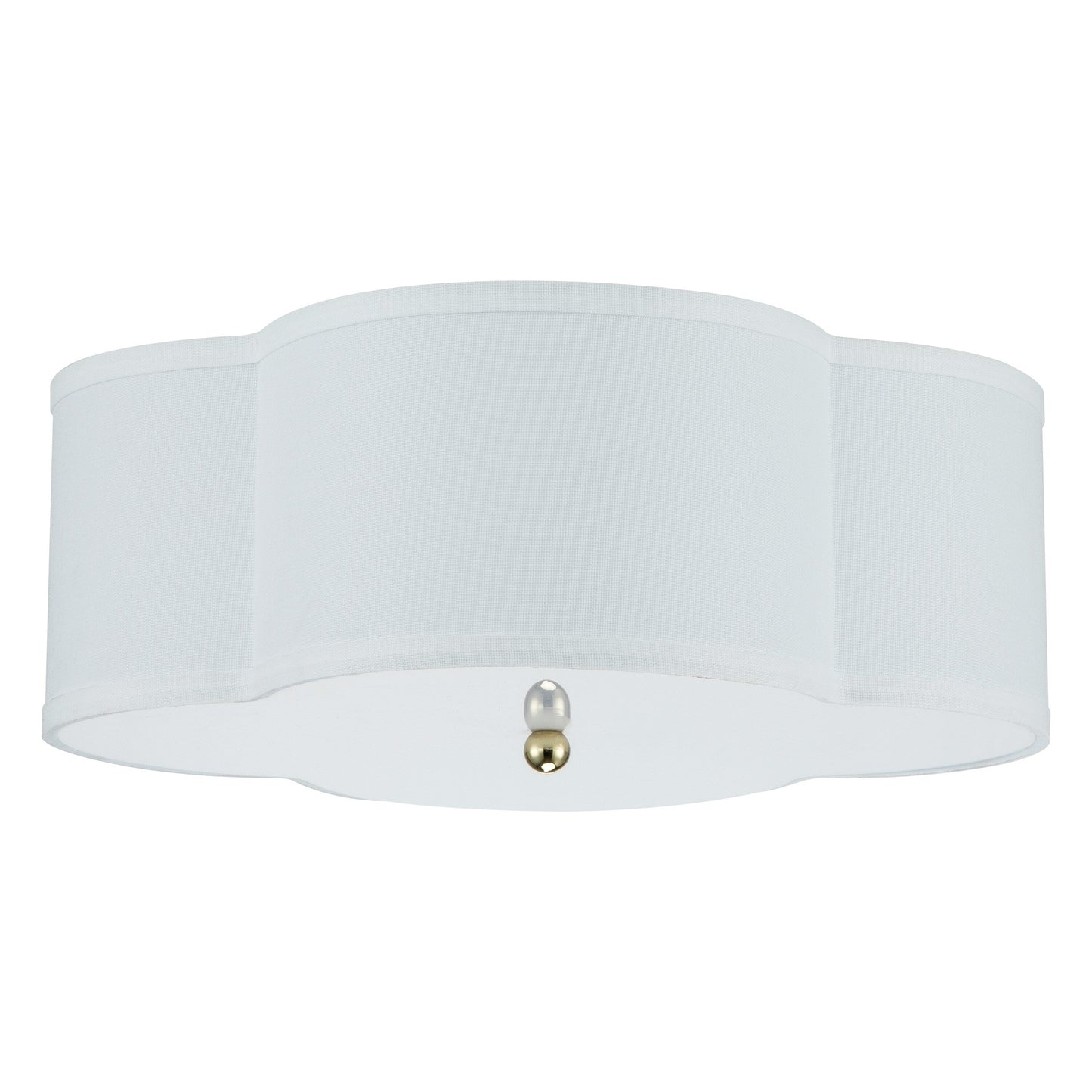 Applique murale encastrable à 2 lumières avec diffuseur en acrylique, couleur lin blanc