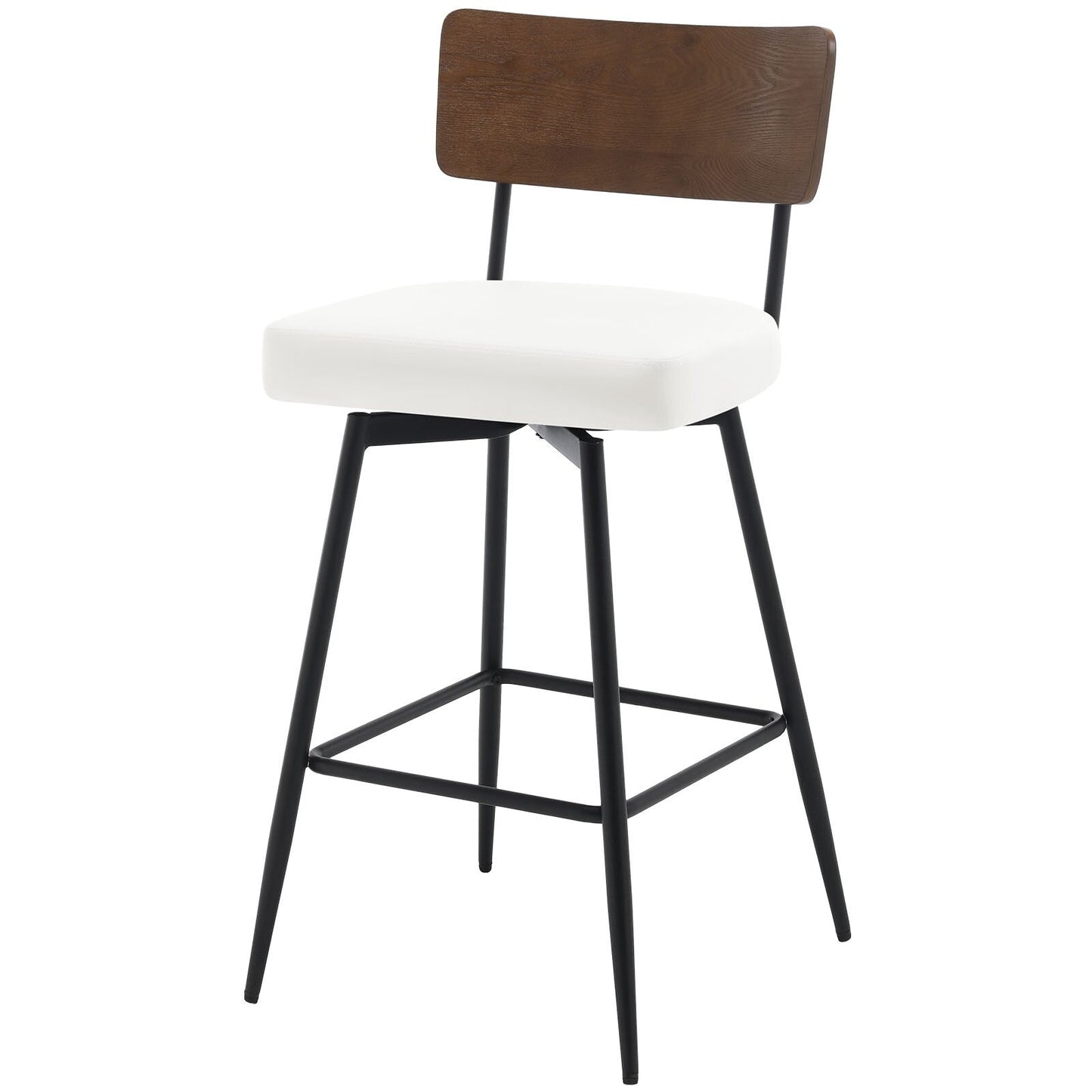 Tabourets de bar/compteur pivotants à revêtement en simili cuir - Lot de 2/3/4
