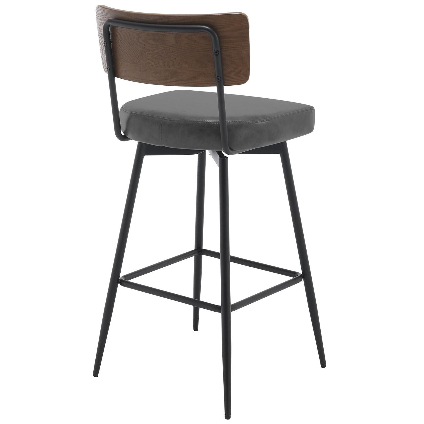 Tabourets de bar/compteur pivotants à revêtement en simili cuir - Lot de 2/3/4