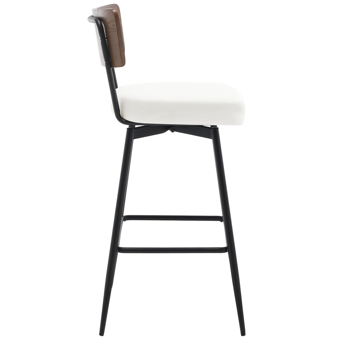 Tabourets de bar/compteur pivotants à revêtement en simili cuir - Lot de 2/3/4