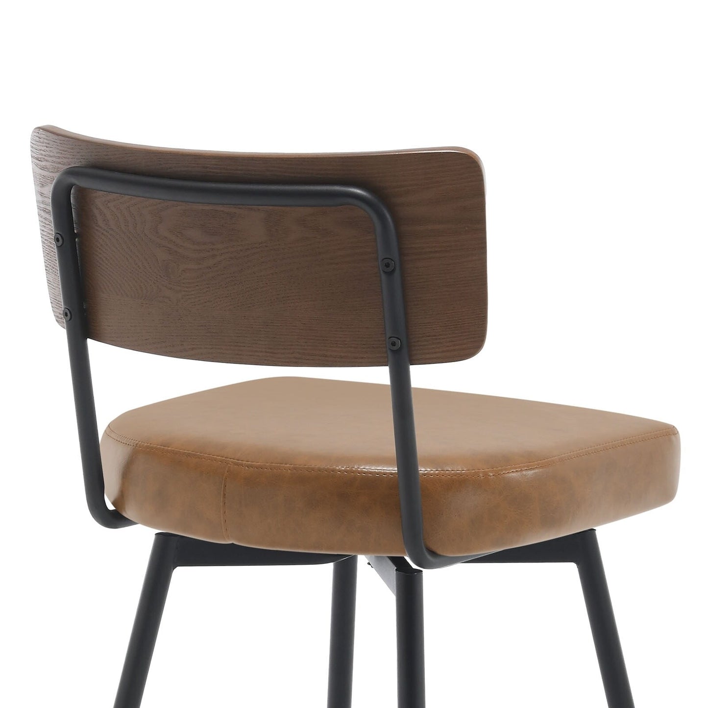 Tabourets de bar/compteur pivotants à revêtement en simili cuir - Lot de 2/3/4