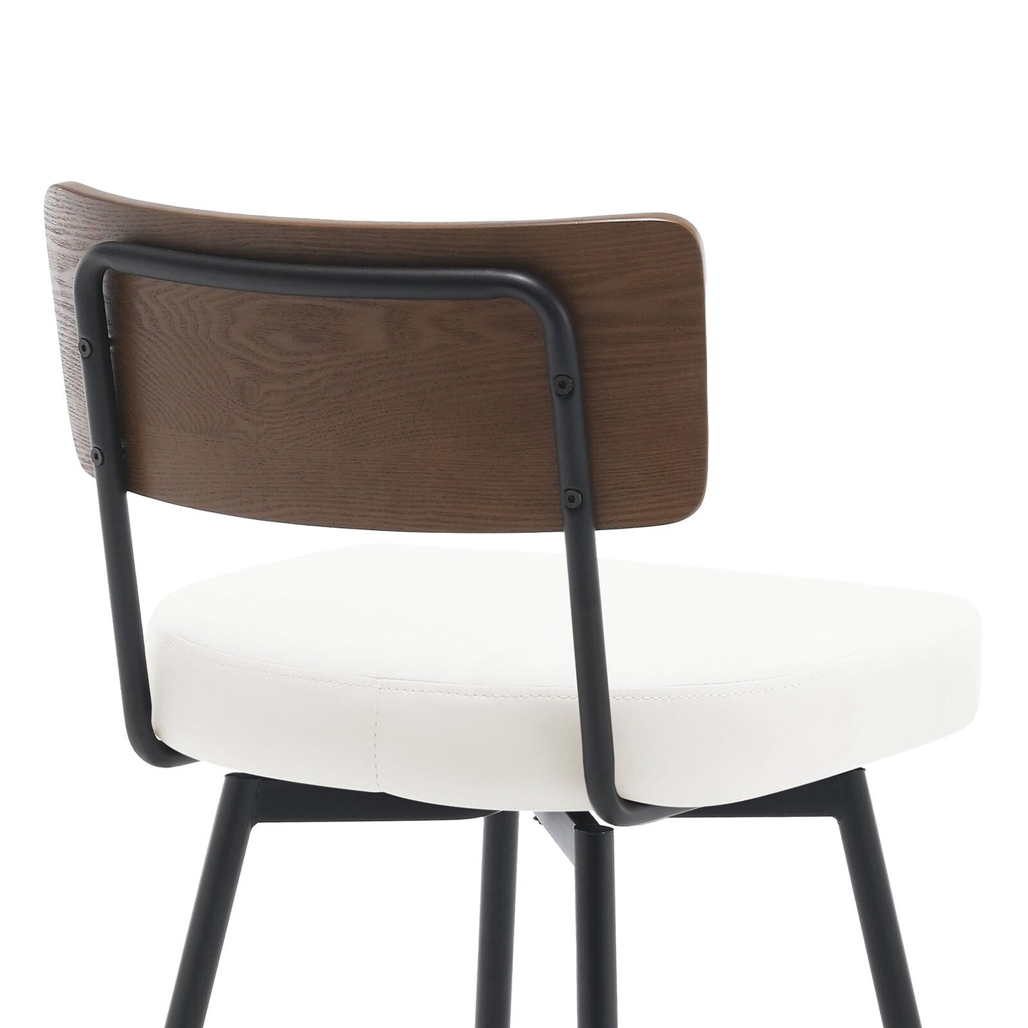 Tabourets de bar/compteur pivotants à revêtement en simili cuir - Lot de 2/3/4