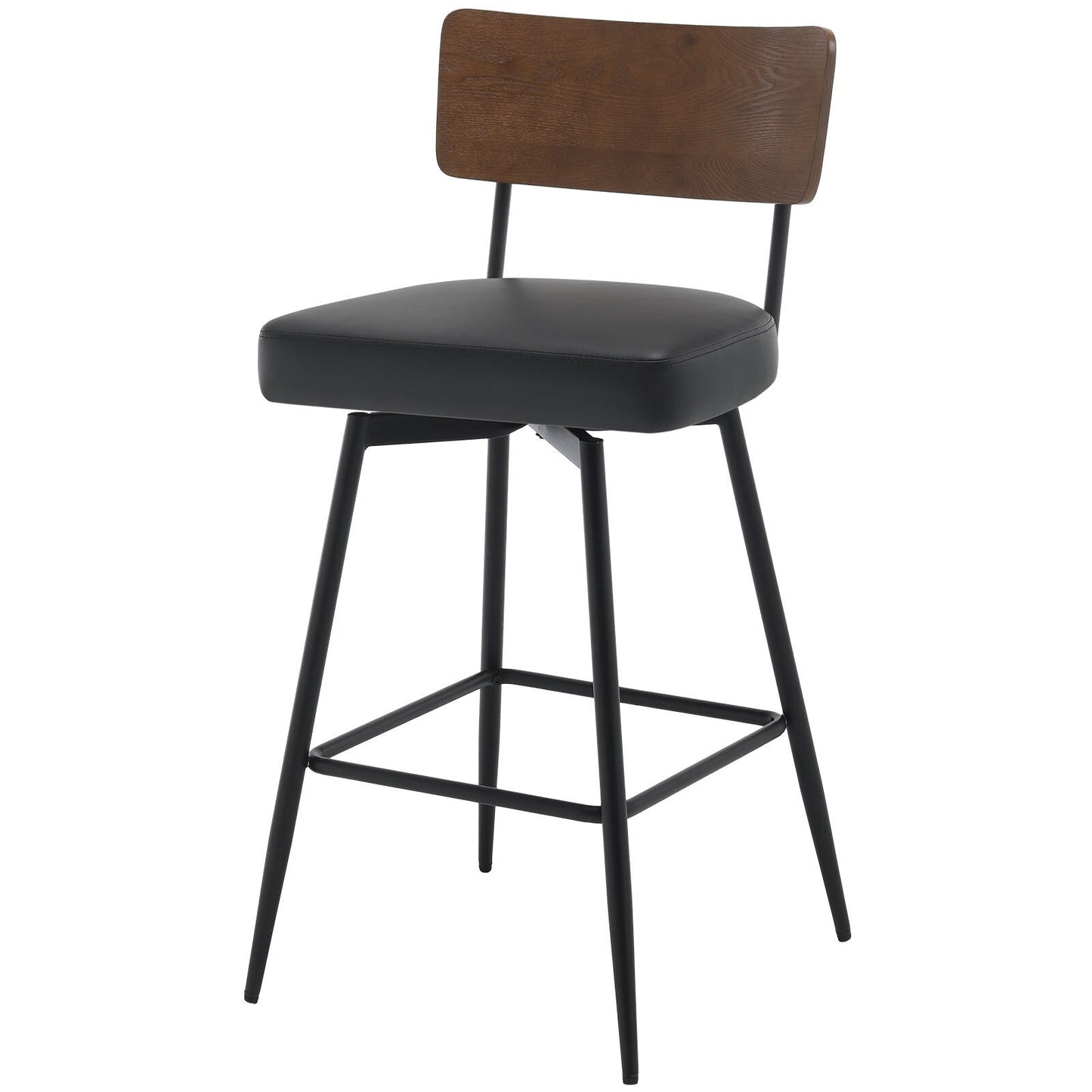 Tabourets de bar/compteur pivotants à revêtement en simili cuir - Lot de 2/3/4