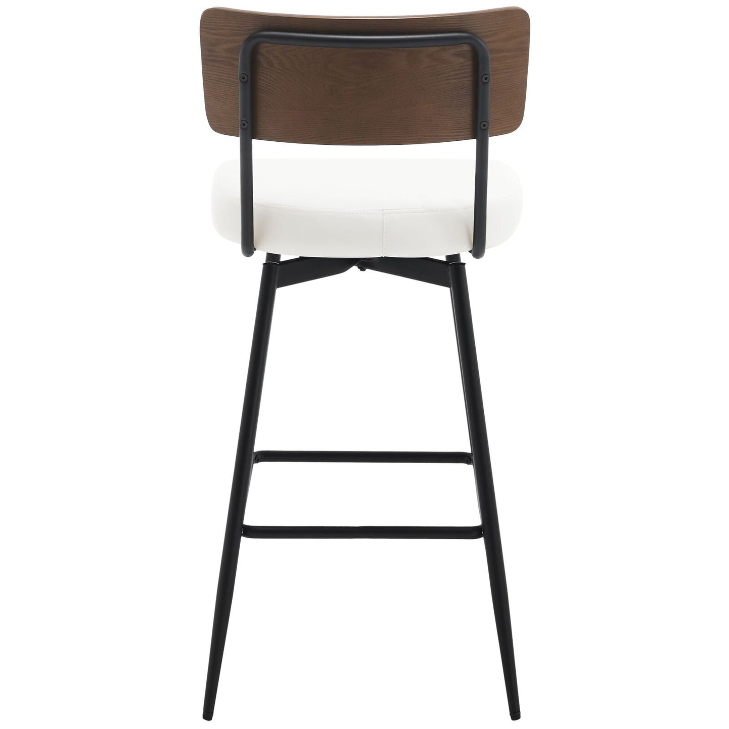 Tabourets de bar/compteur pivotants à revêtement en simili cuir - Lot de 2/3/4