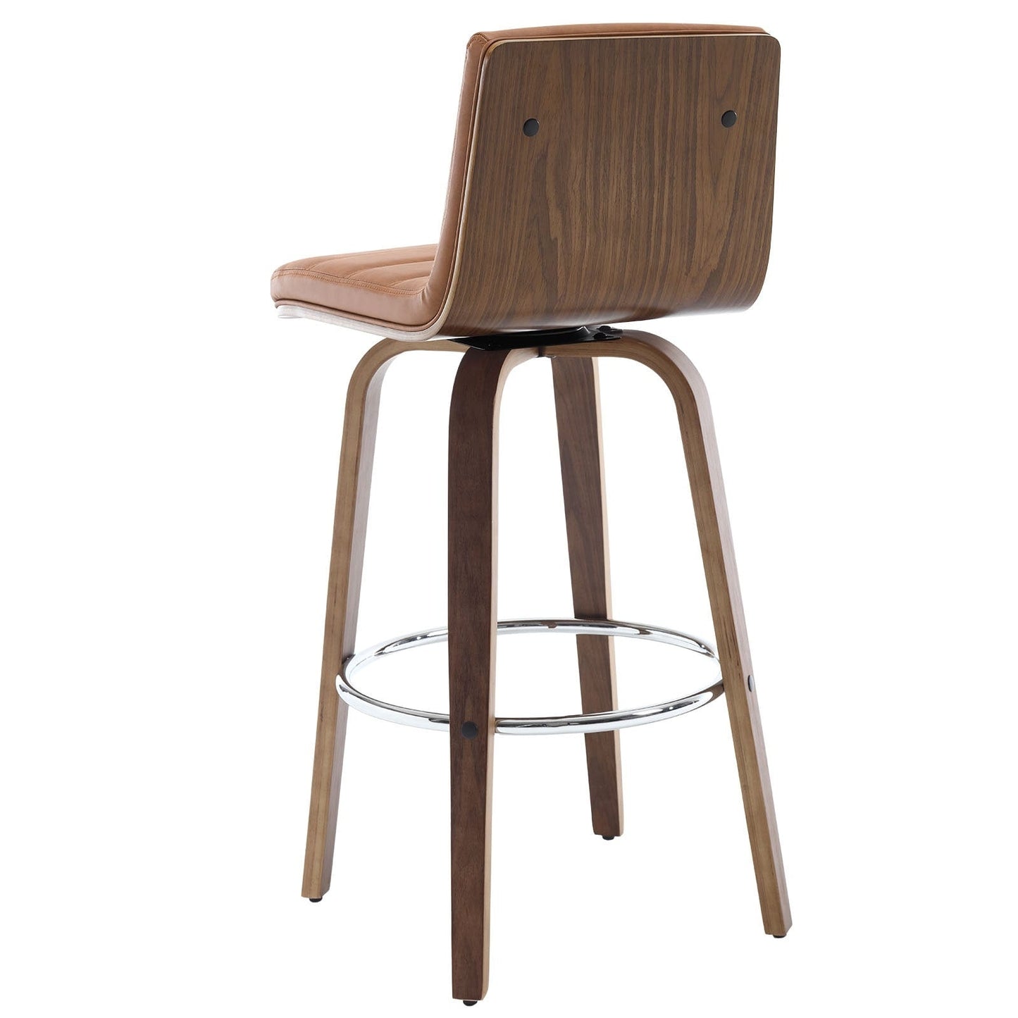 Tabourets de bar/comptoir pivotants en simili cuir 26/29, lot de 2/3