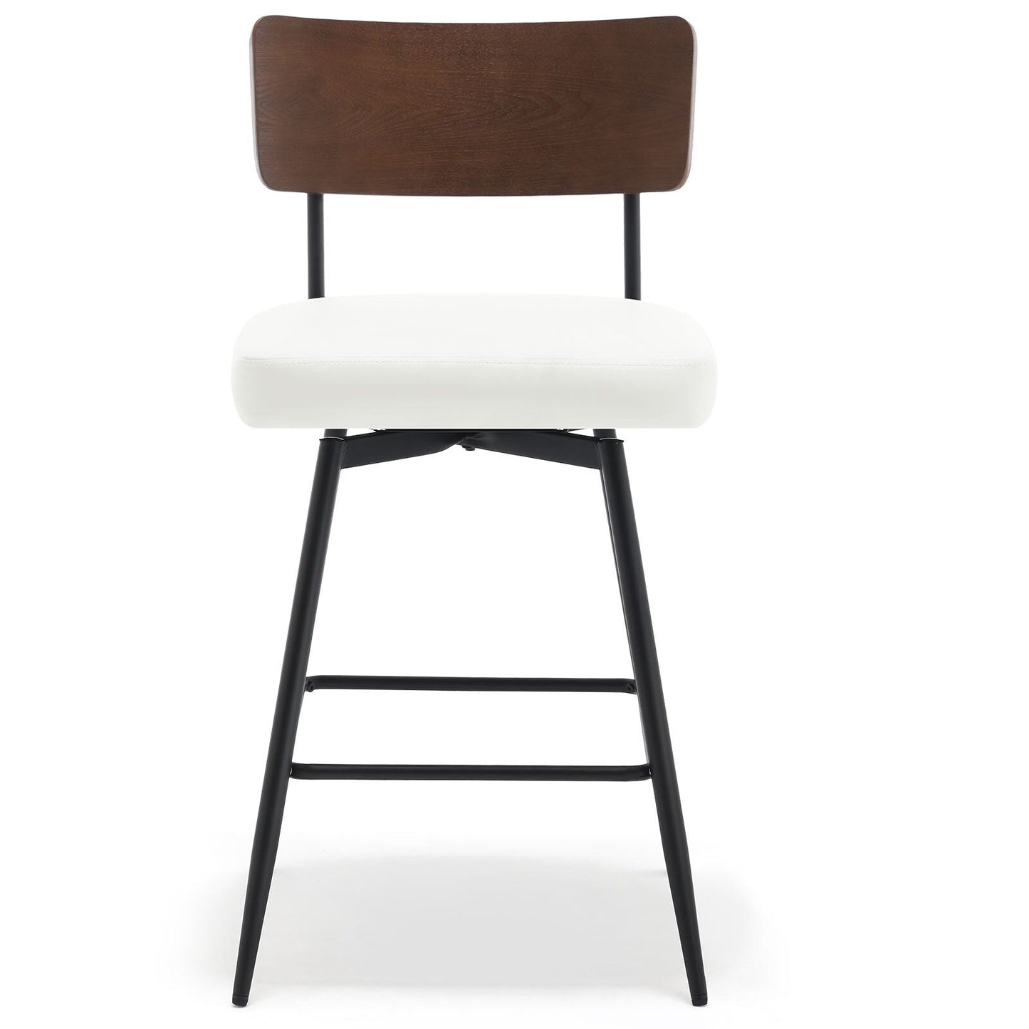 Tabourets de bar/compteur pivotants à revêtement en simili cuir - Lot de 2/3/4