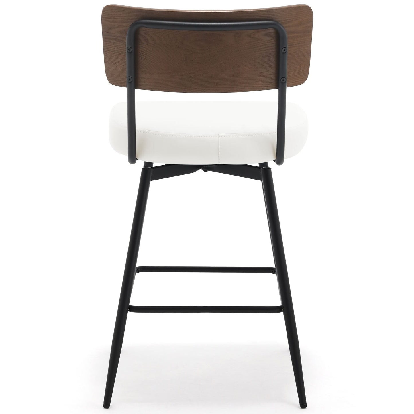 Tabourets de bar/compteur pivotants à revêtement en simili cuir - Lot de 2/3/4