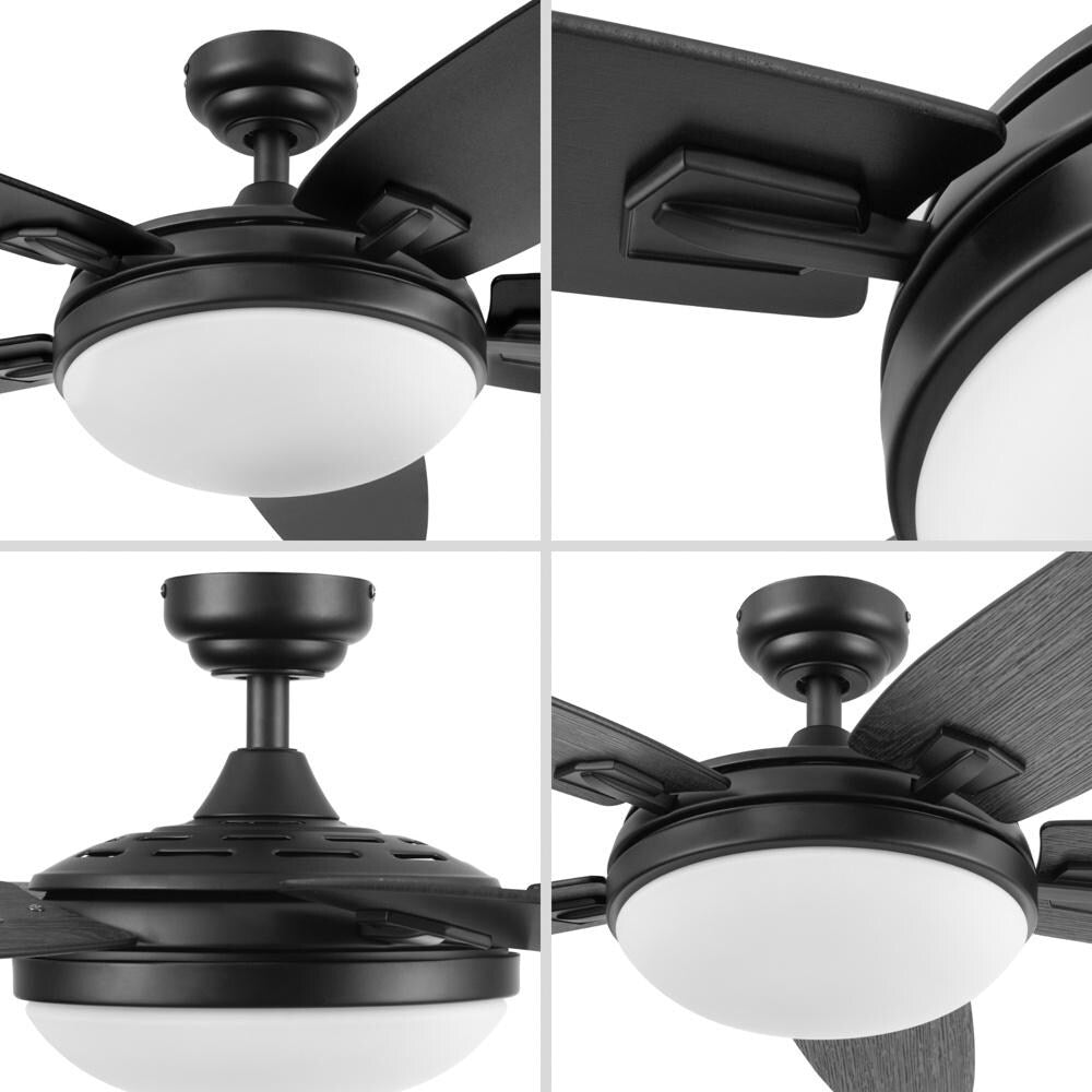 Ventilateur de plafond Honeywell Carmel 48 pouces avec éclairage intégré et télécommande