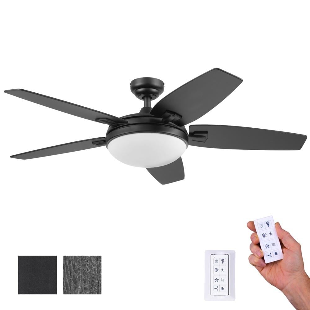 Ventilateur de plafond Honeywell Carmel 48 pouces avec éclairage intégré et télécommande