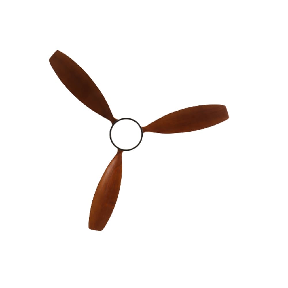 Ventilateur de plafond à LED intégré de 48 et 52 pouces avec éclairage et télécommande, moteur à courant continu réversible.
