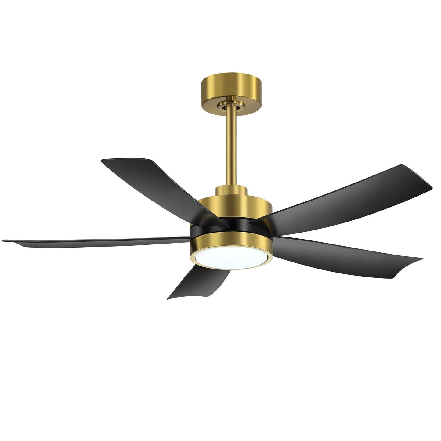 Ventilateur de plafond Breezary à 5 pales LED 65/52/42 avec kit d'éclairage et télécommande