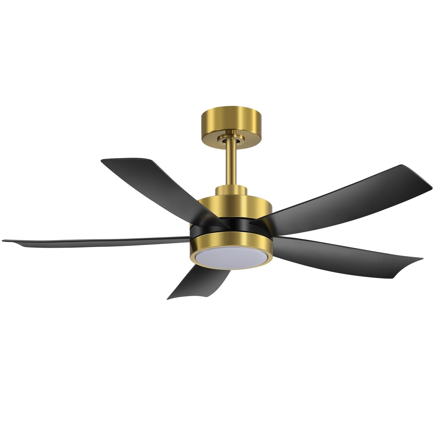 Ventilateur de plafond Breezary à 5 pales LED 65/52/42 avec kit d'éclairage et télécommande