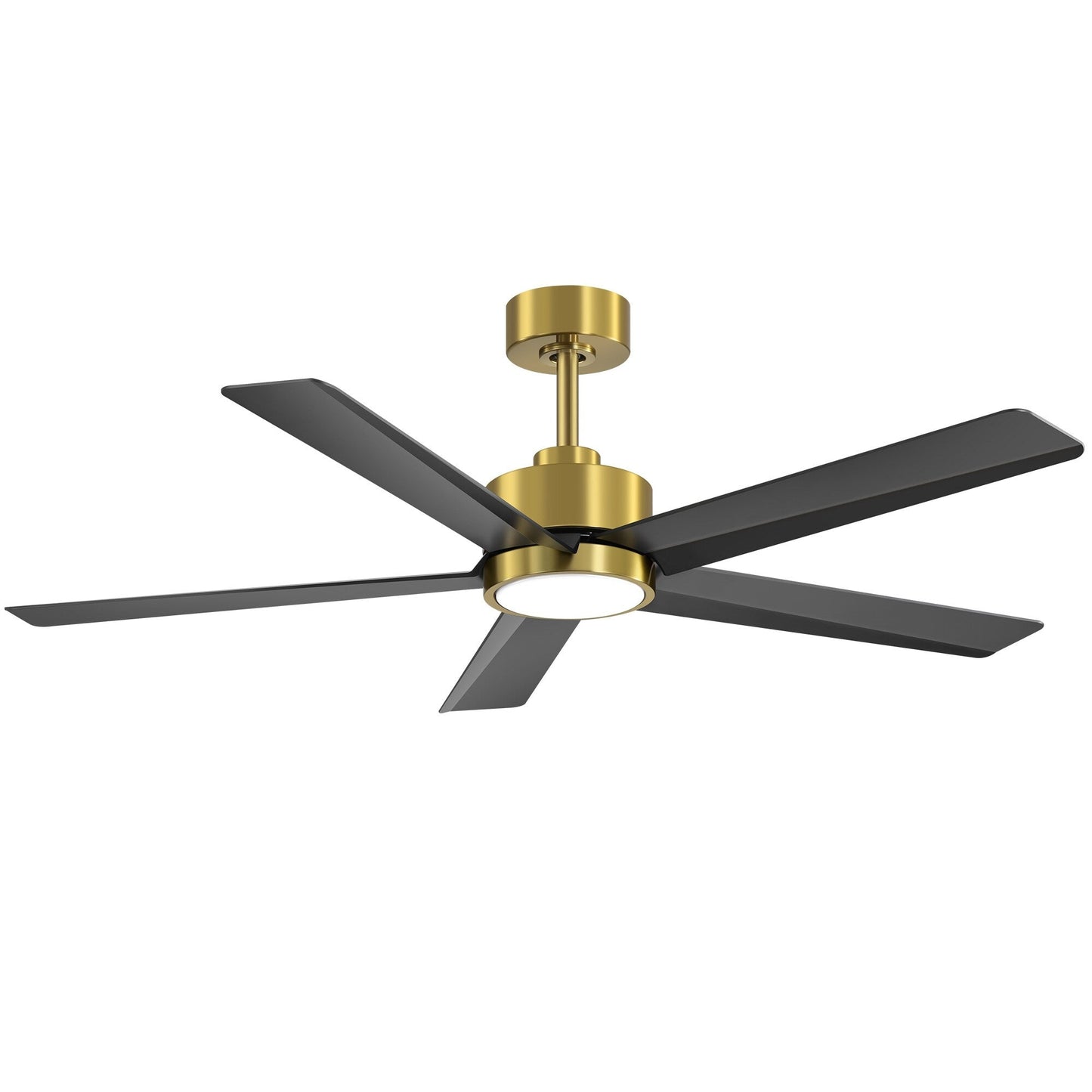 Ventilateur de plafond Breezary à 5 pales LED 65/52/42 avec kit d'éclairage et télécommande