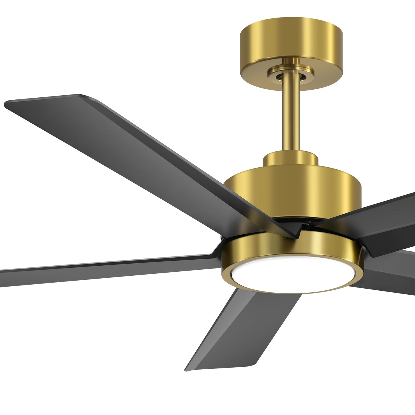 Ventilateur de plafond Breezary à 5 pales LED 65/52/42 avec kit d'éclairage et télécommande