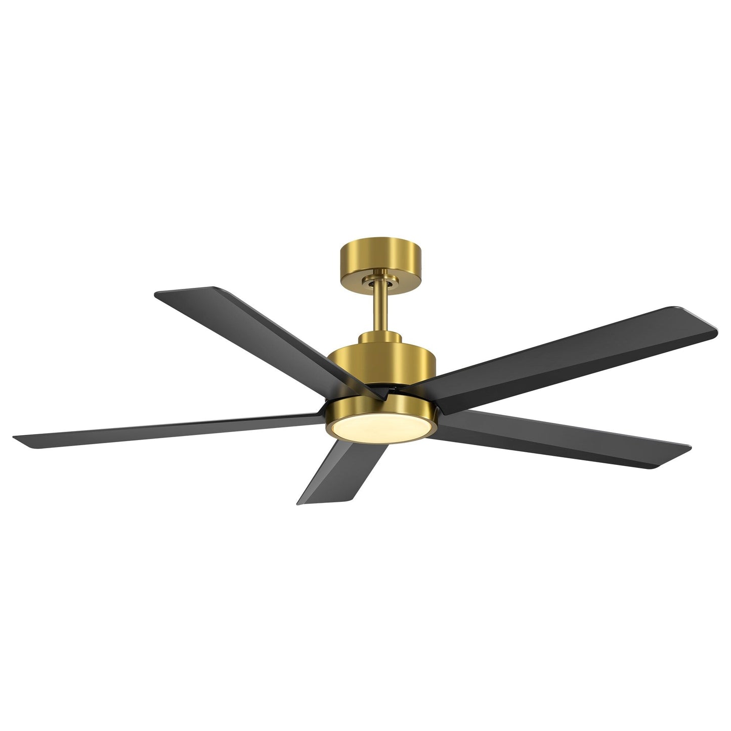 Ventilateur de plafond Breezary à 5 pales LED 65/52/42 avec kit d'éclairage et télécommande