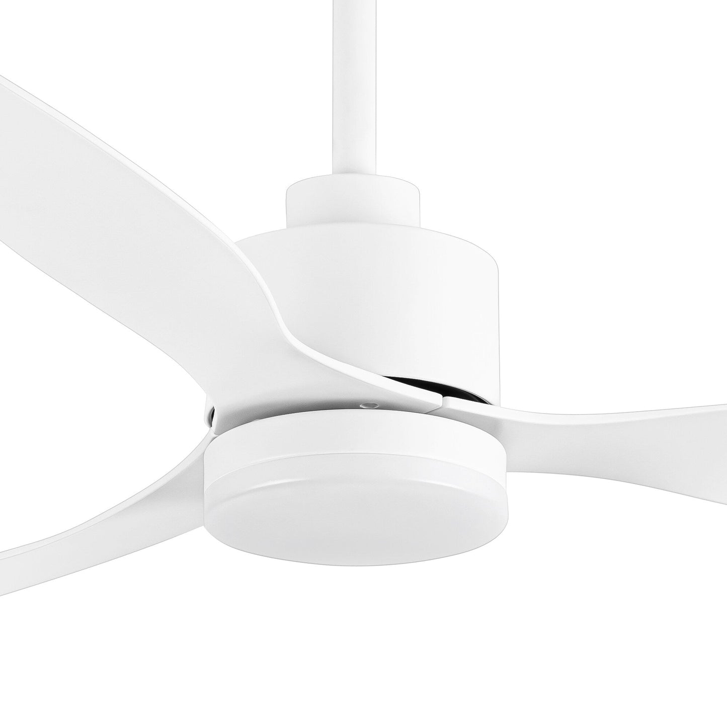 Ventilateur de plafond LED 52 pouces avec éclairage et télécommande (3 pales)