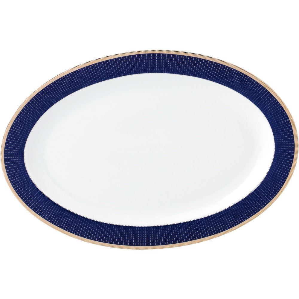 Service de table en porcelaine fine 57 pièces - Minuit - Or