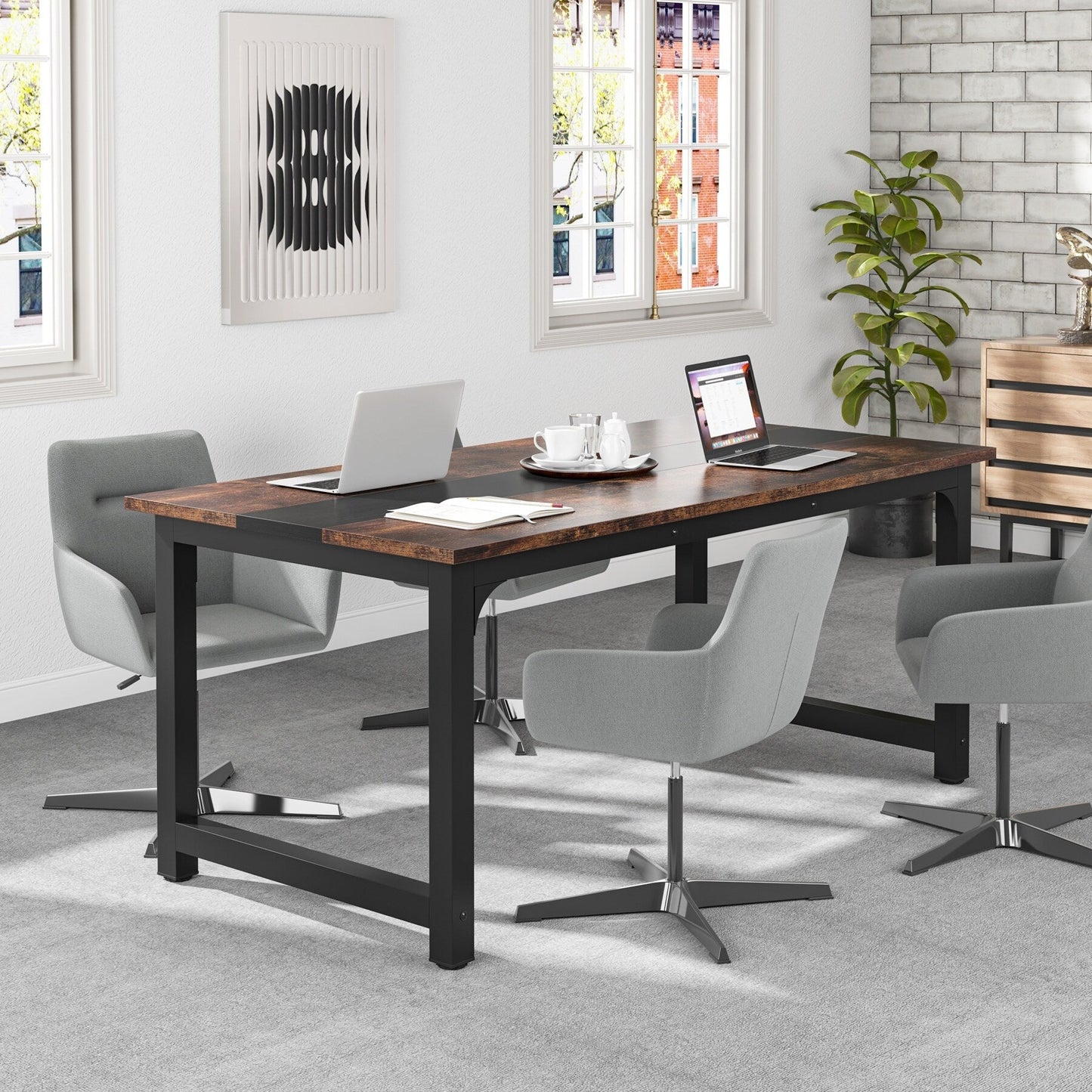 63 Bureaux d'ordinateur modernes pour le bureau à domicile