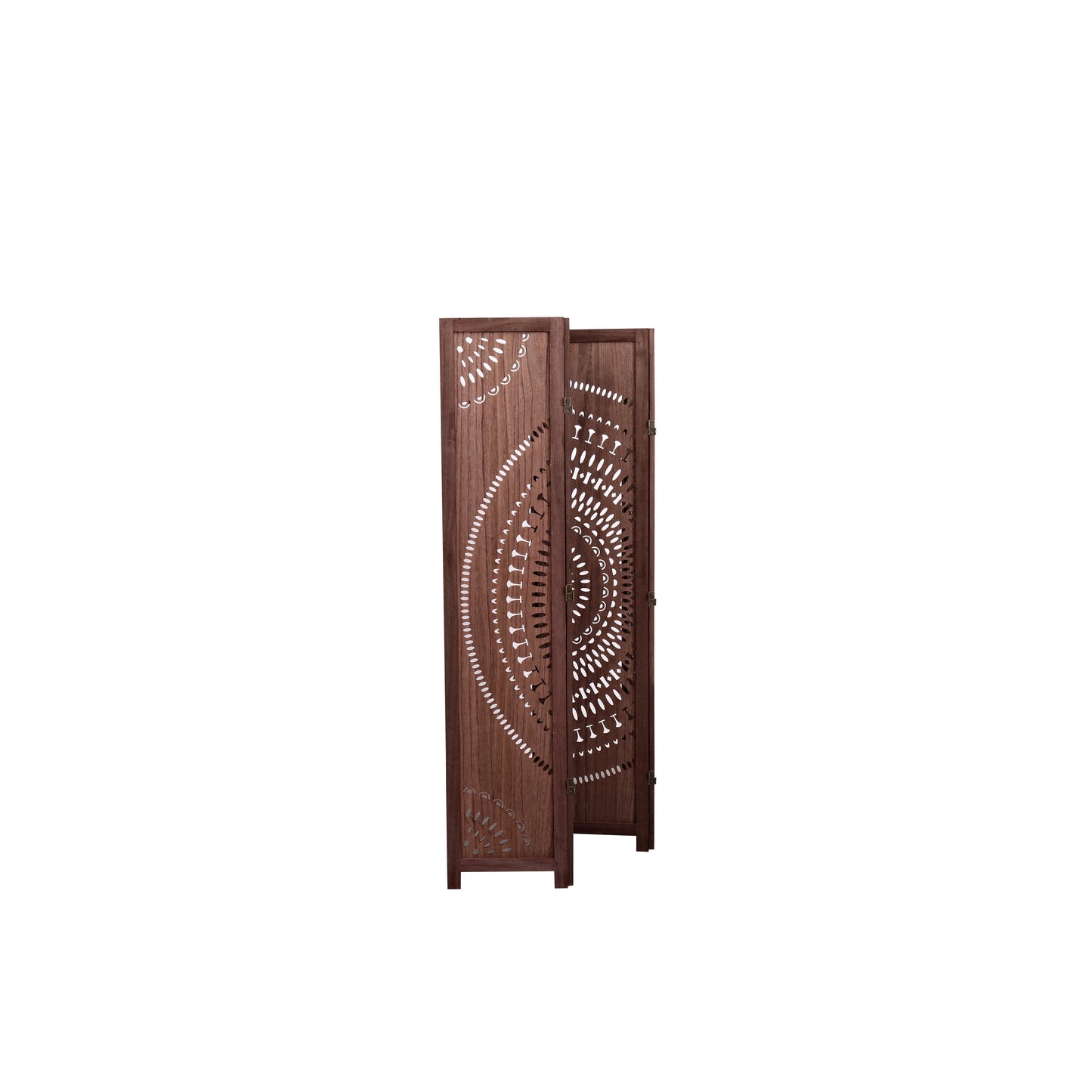 Paravent pliable en bois massif, 165 cm de hauteur