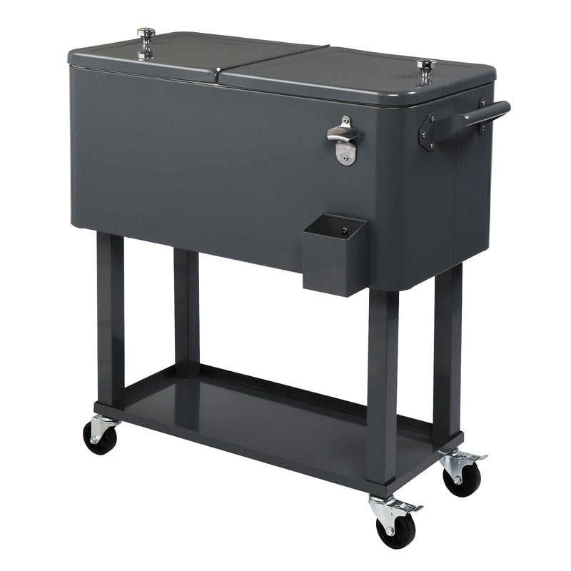 Réfrigérateur à spray en acier de 80QT avec étagère