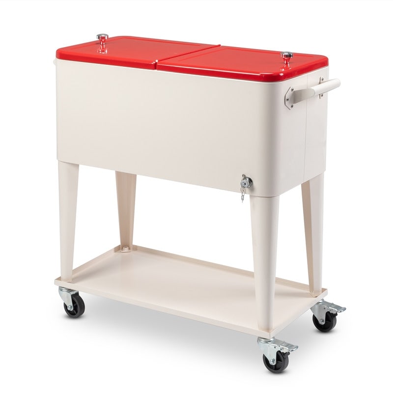 Réfrigérateur à spray en acier de 80QT avec étagère