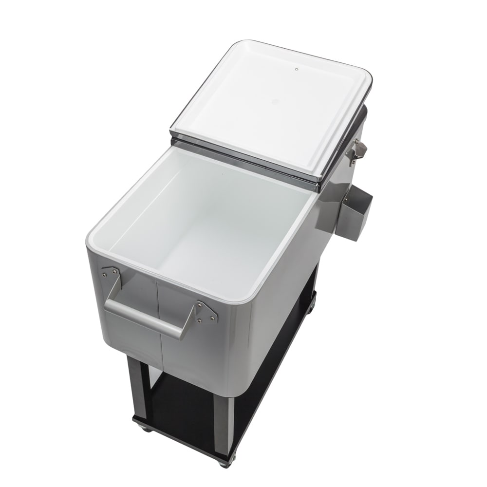 Réfrigérateur à spray en acier de 80QT avec étagère