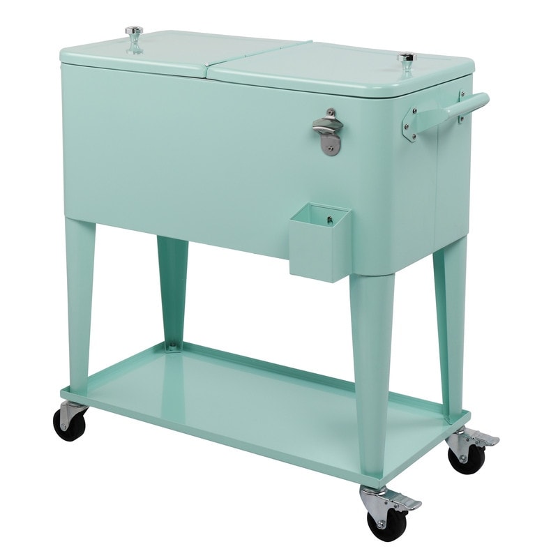 Réfrigérateur à spray en acier de 80QT avec étagère