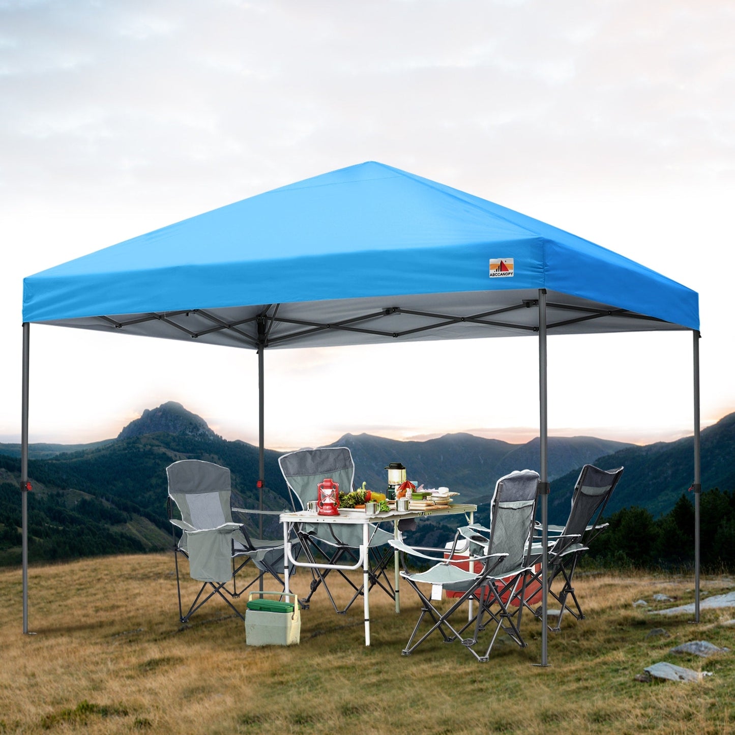 ABCCANOPY Tente de parasol pliable facile à installer, durable, pour extérieur.