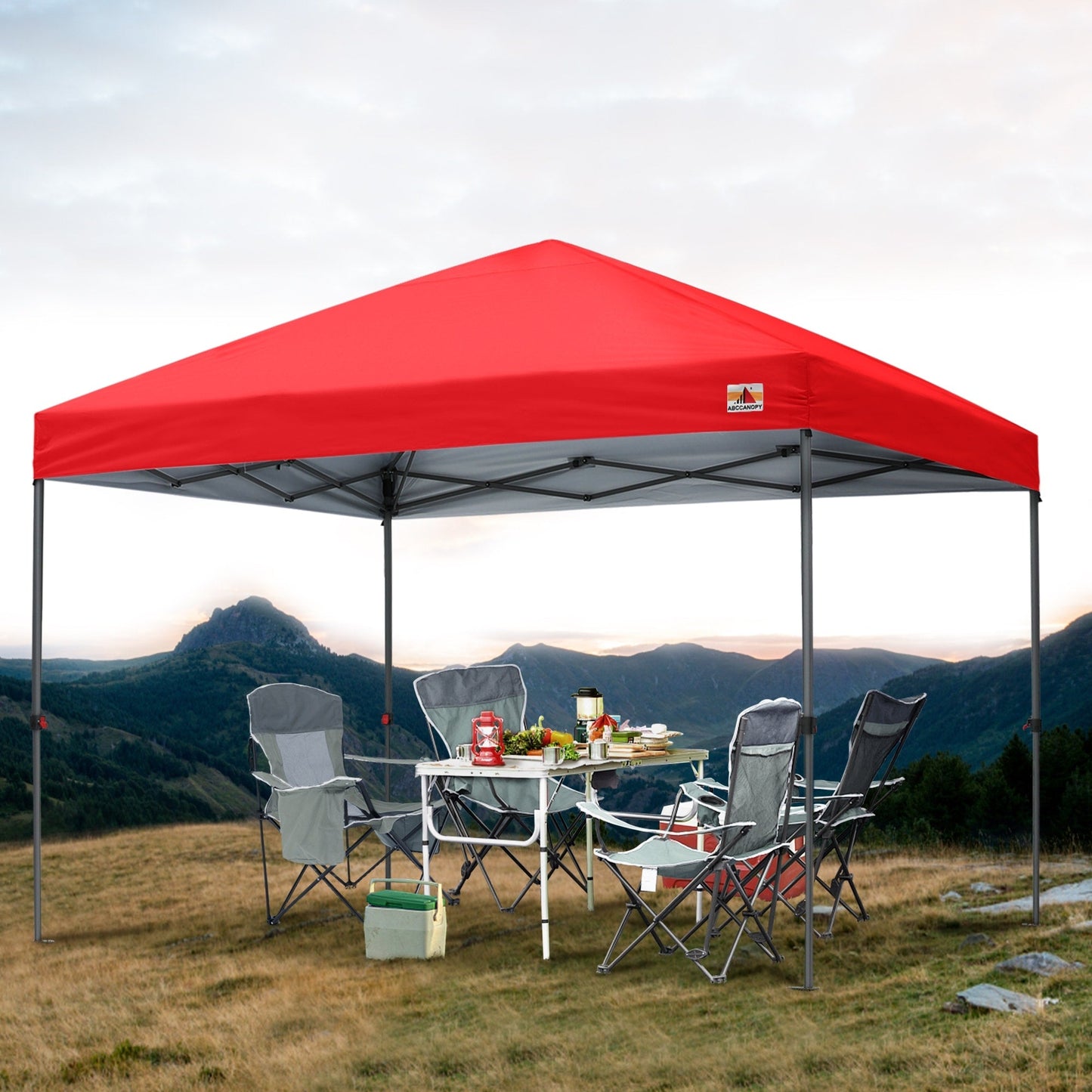 ABCCANOPY Tente de parasol pliable facile à installer, durable, pour extérieur.