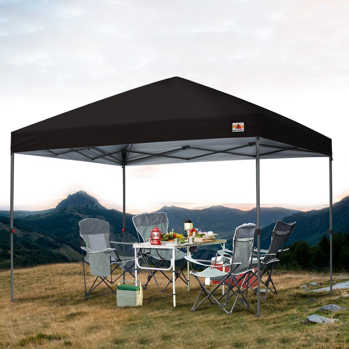 ABCCANOPY Tente de parasol pliable facile à installer, durable, pour extérieur.
