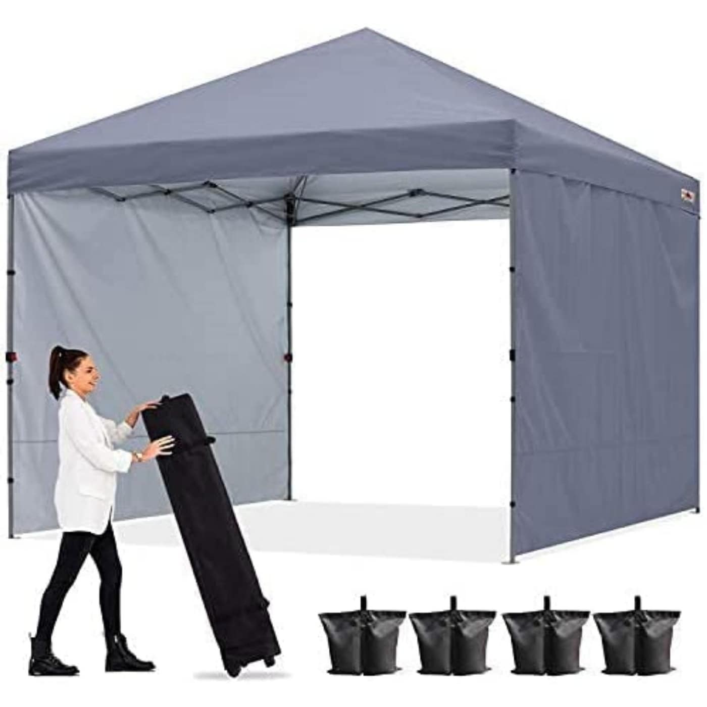 ABCCANOPY Tente de parasol pliable facile à installer, durable, pour extérieur.