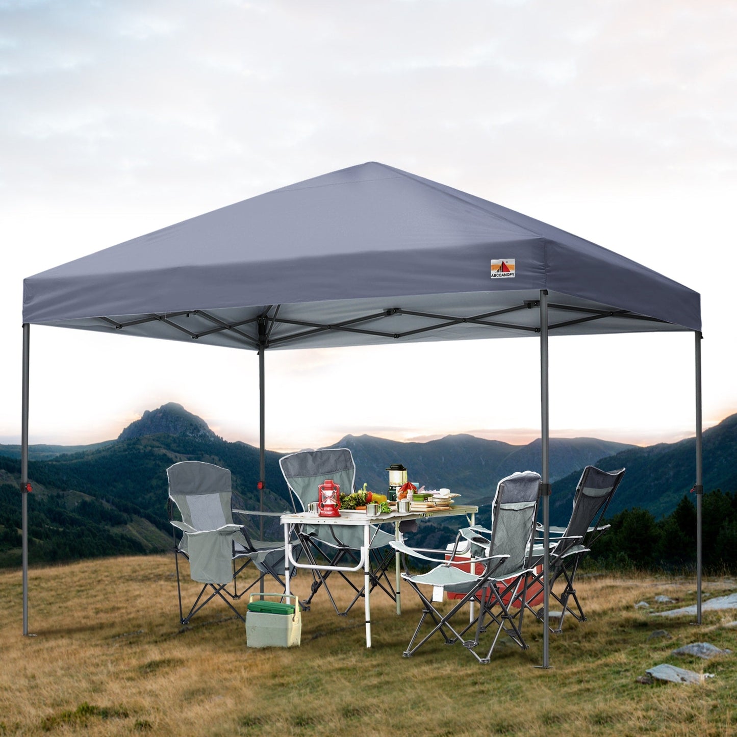 ABCCANOPY Tente de parasol pliable facile à installer, durable, pour extérieur.