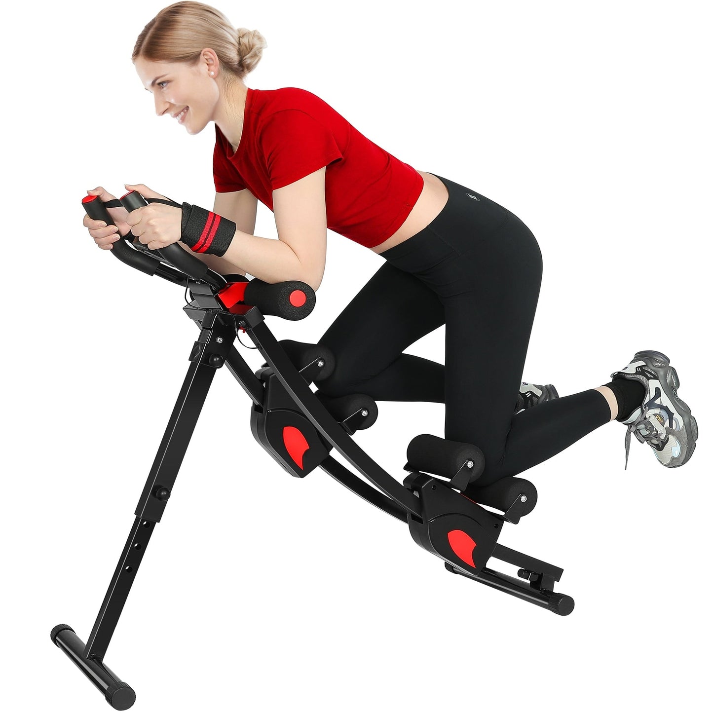 Appareil d'entraînement abdominal pliable, entraîneur de muscles abdominaux, pour salle de sport à domicile, remise en forme.