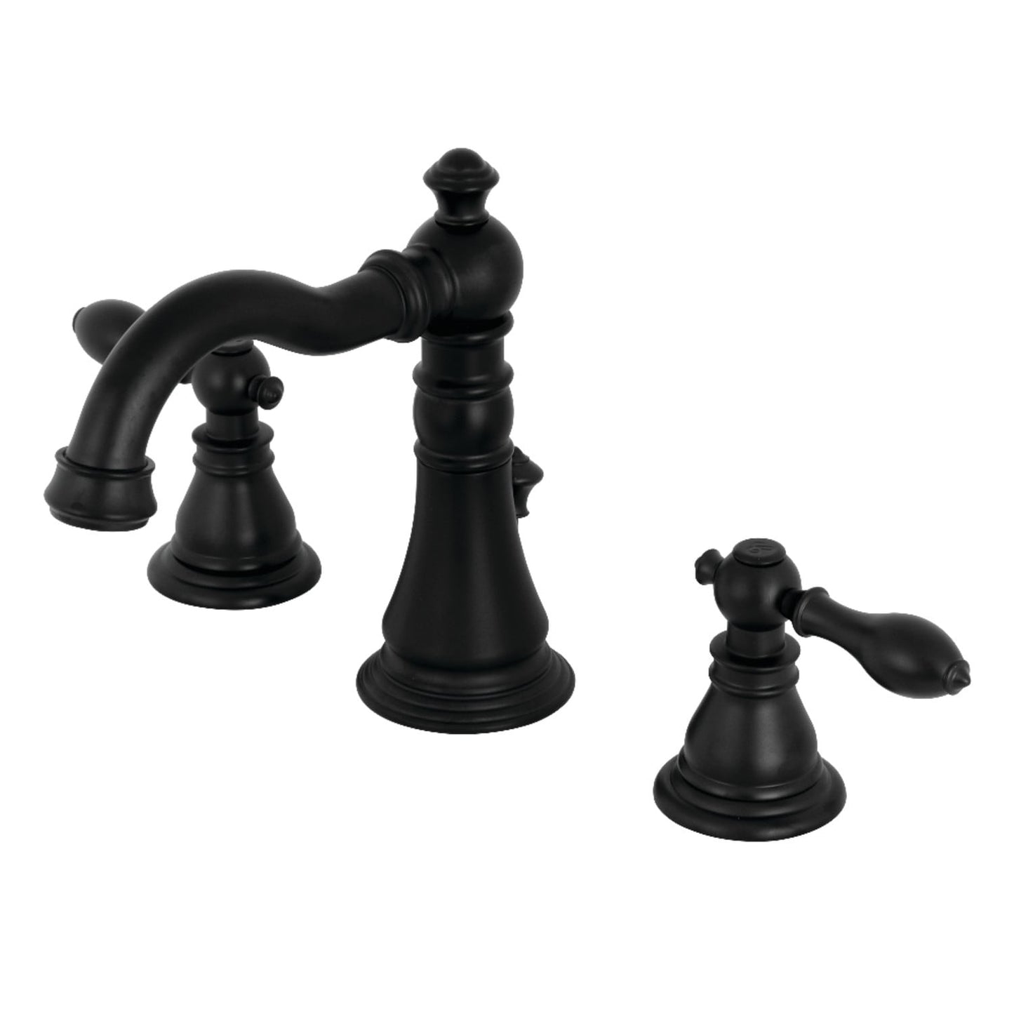 Robinet de salle de bain à large encrage, style américain classique