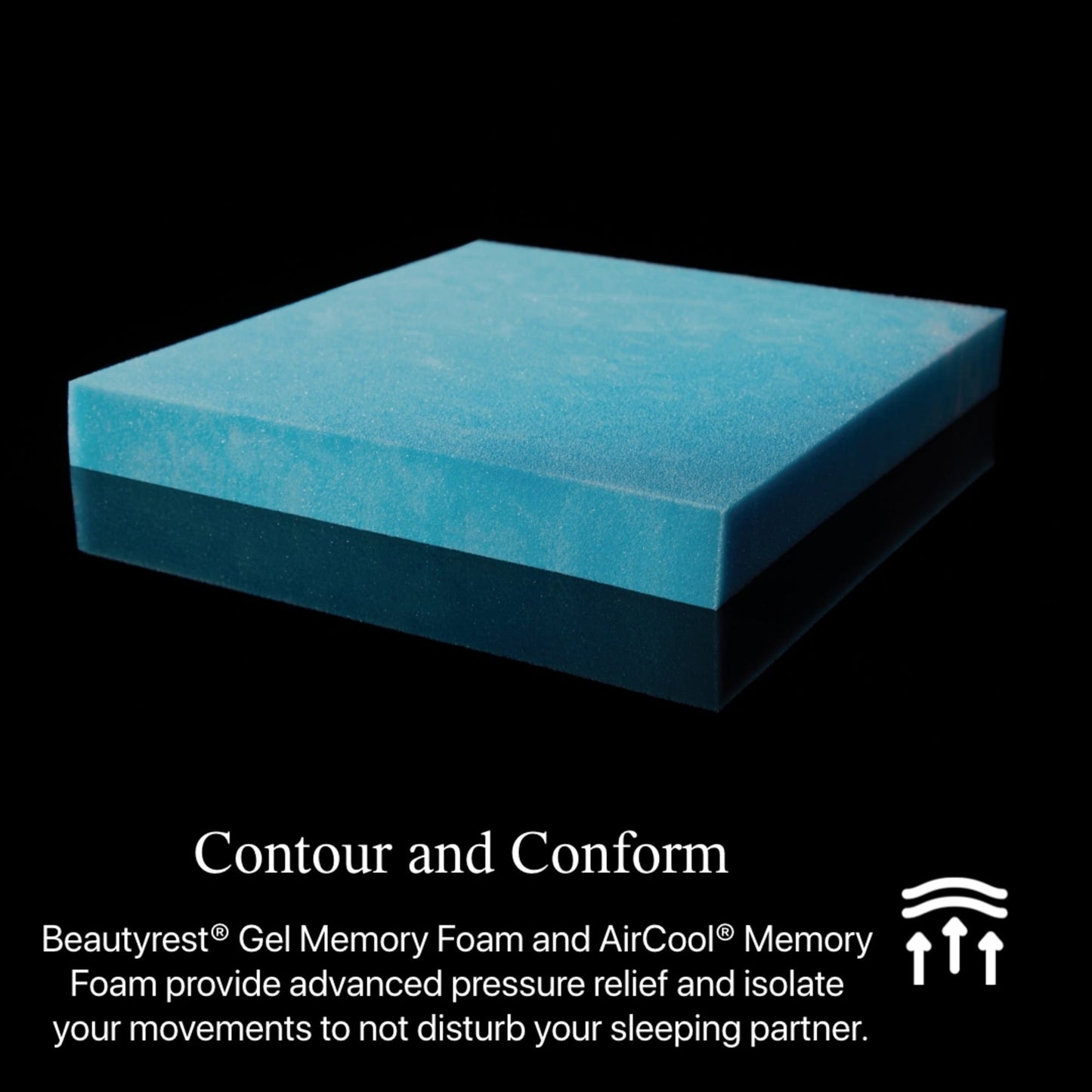 Matelas Beautyrest Black L-Class 13.75, fermeté moyenne.