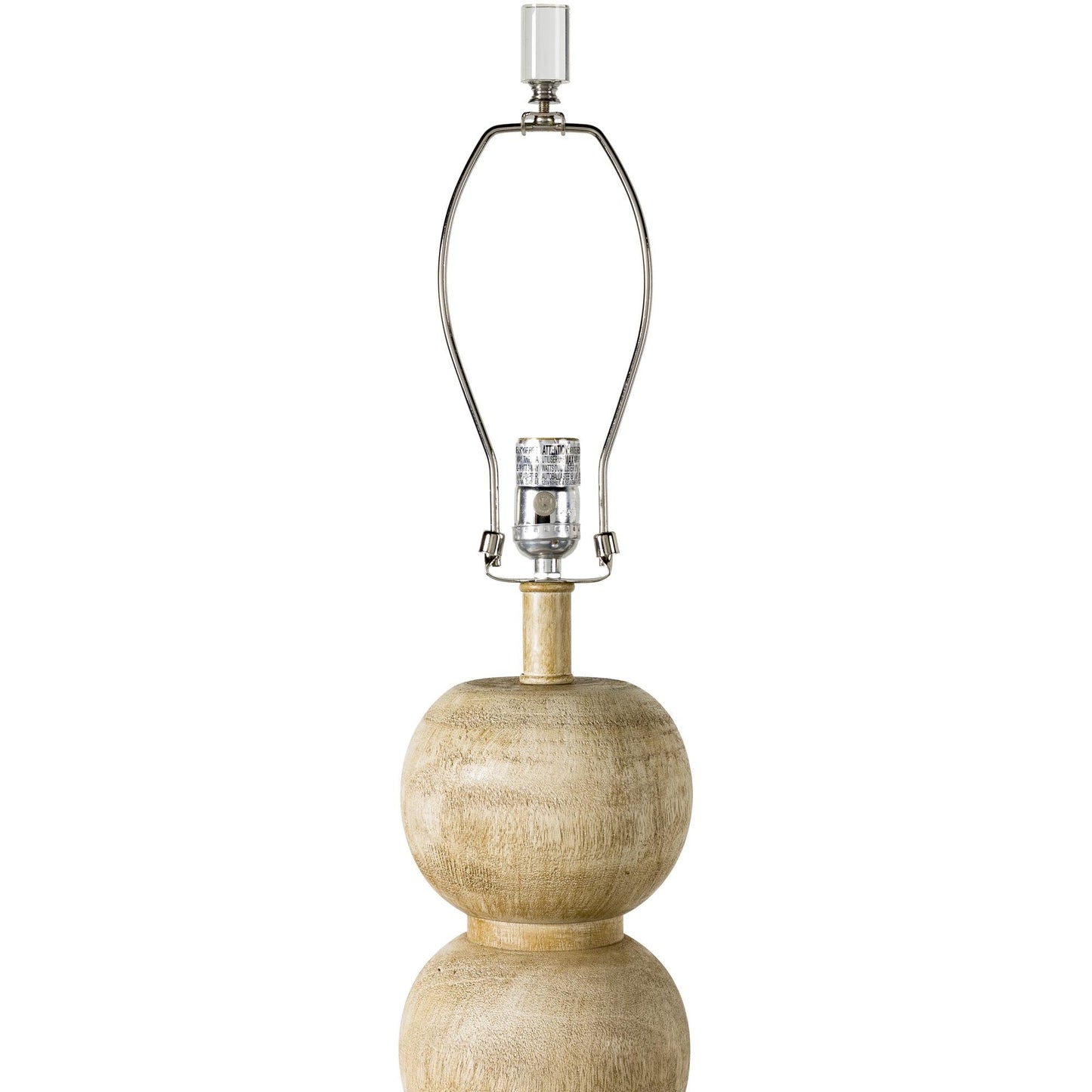 Lampe de chevet à bulle de verre de style transitionnel de Becke