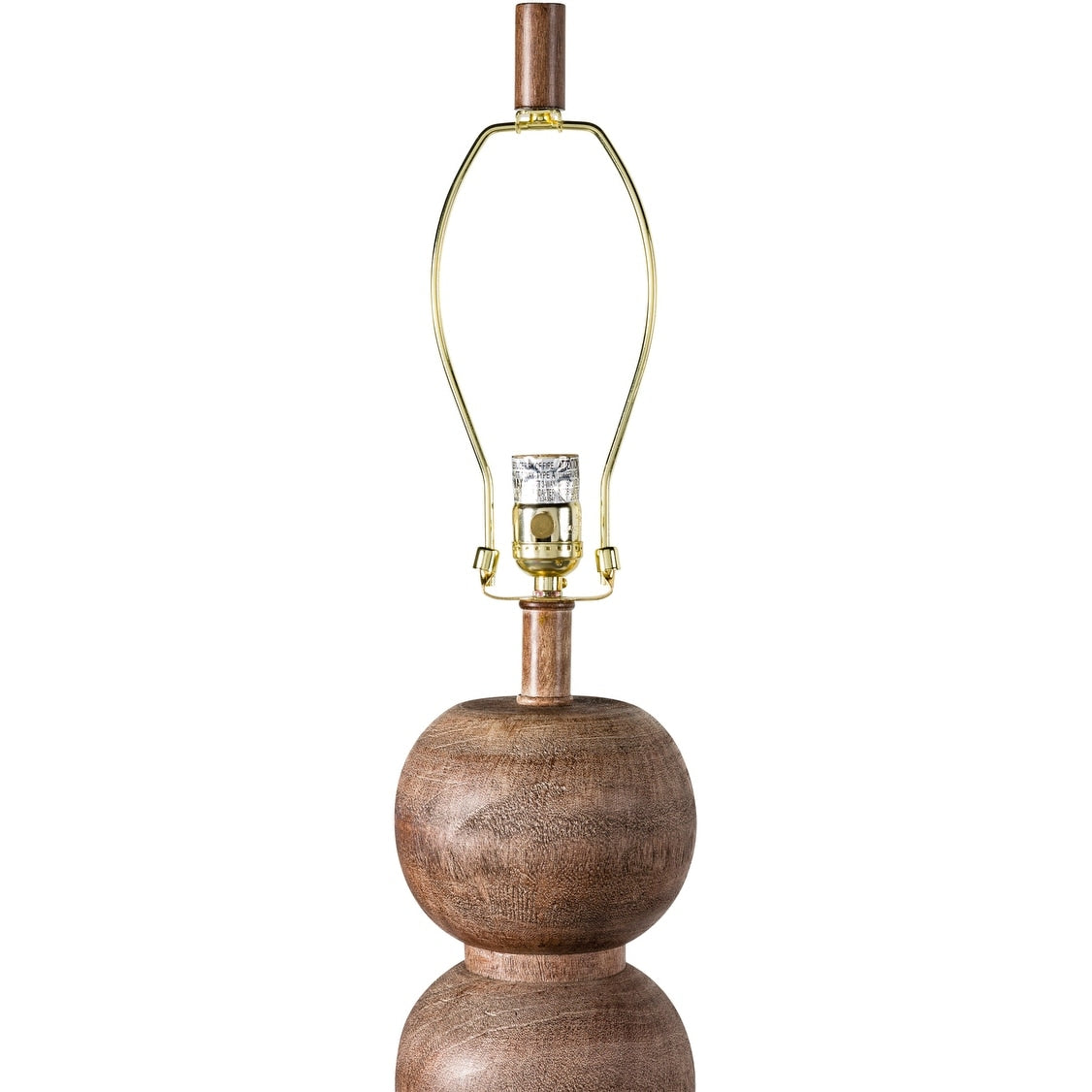 Lampe de chevet à bulle de verre de style transitionnel de Becke