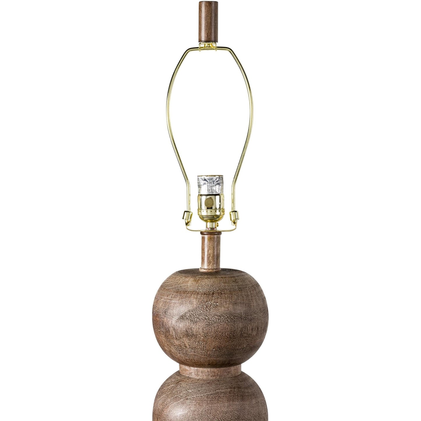 Lampe de chevet à bulle de verre de style transitionnel de Becke