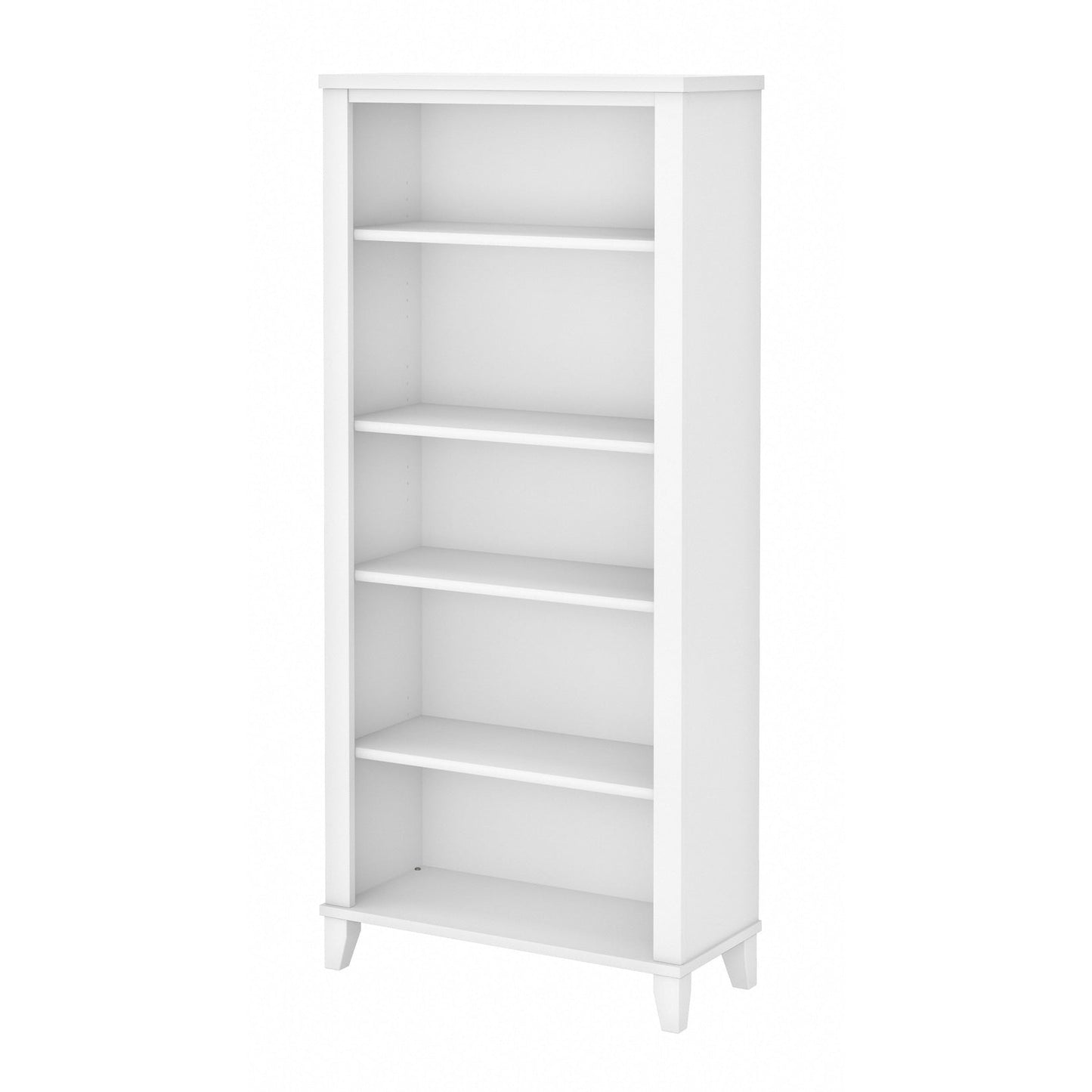 Étagère à livres Bush Furniture Somerset, 5 niveaux, avec étagères réglables