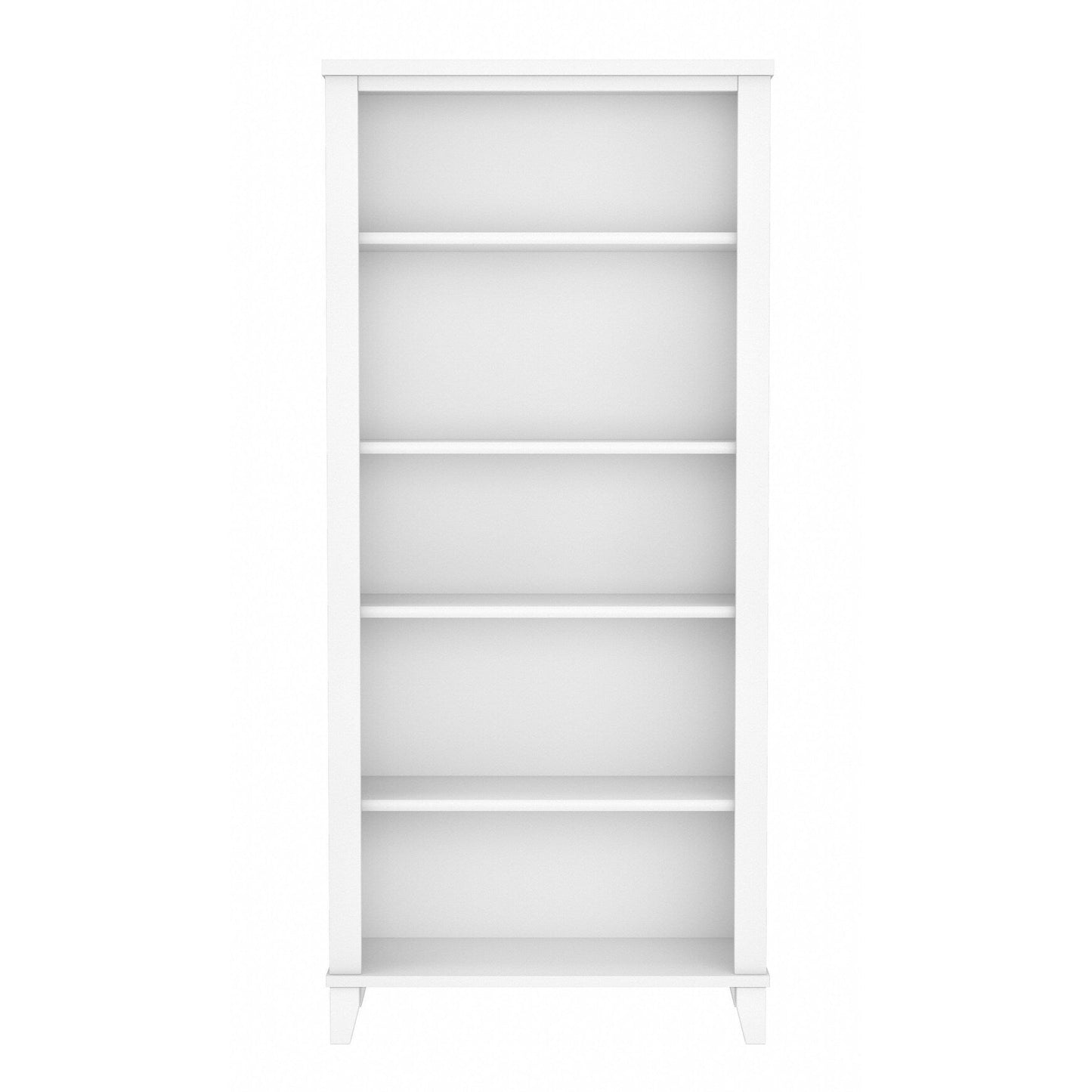 Étagère à livres Bush Furniture Somerset, 5 niveaux, avec étagères réglables