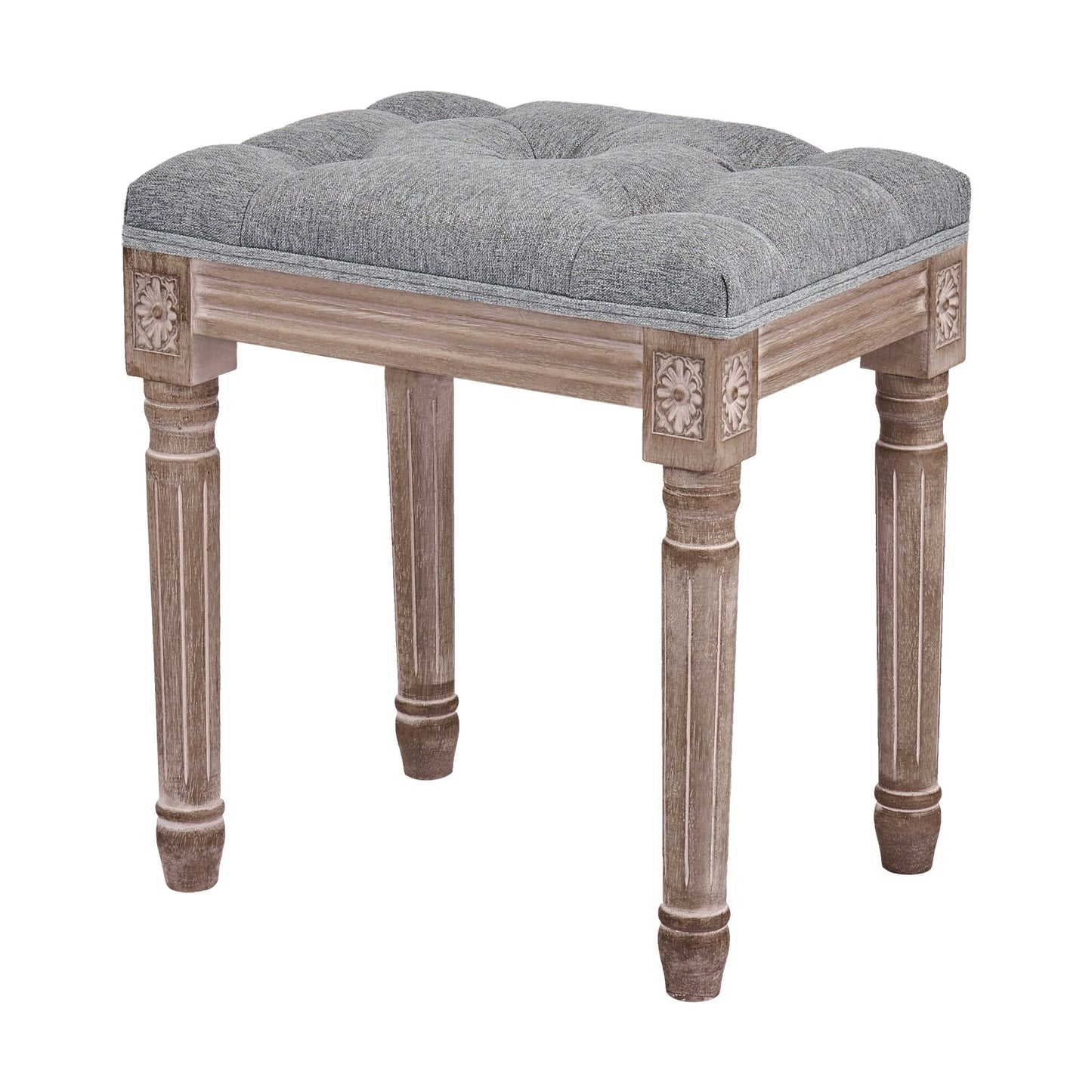 Tabouret de pieds et tabouret de coiffeuse rembourrés CO-Z, style vintage français