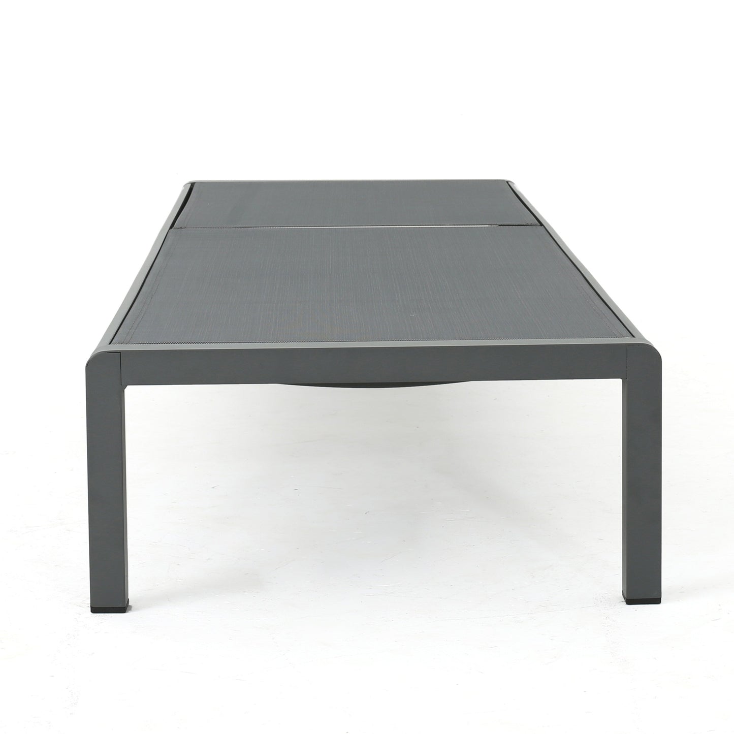Chaise longue d'extérieur en aluminium Cape Coral (lot de 2) par Christopher Knight Home - 77,56 L x 25,20 l x 11,80 h (cm)