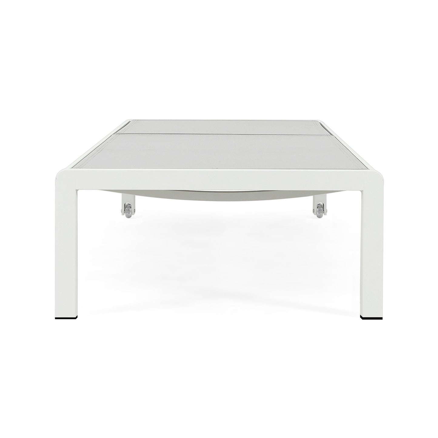 Chaise longue d'extérieur en aluminium Cape Coral (lot de 2) par Christopher Knight Home - 77,56 L x 25,20 l x 11,80 h (cm)