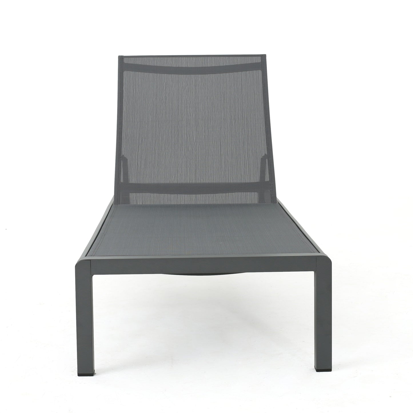 Chaise longue d'extérieur en aluminium Cape Coral (lot de 2) par Christopher Knight Home - 77,56 L x 25,20 l x 11,80 h (cm)