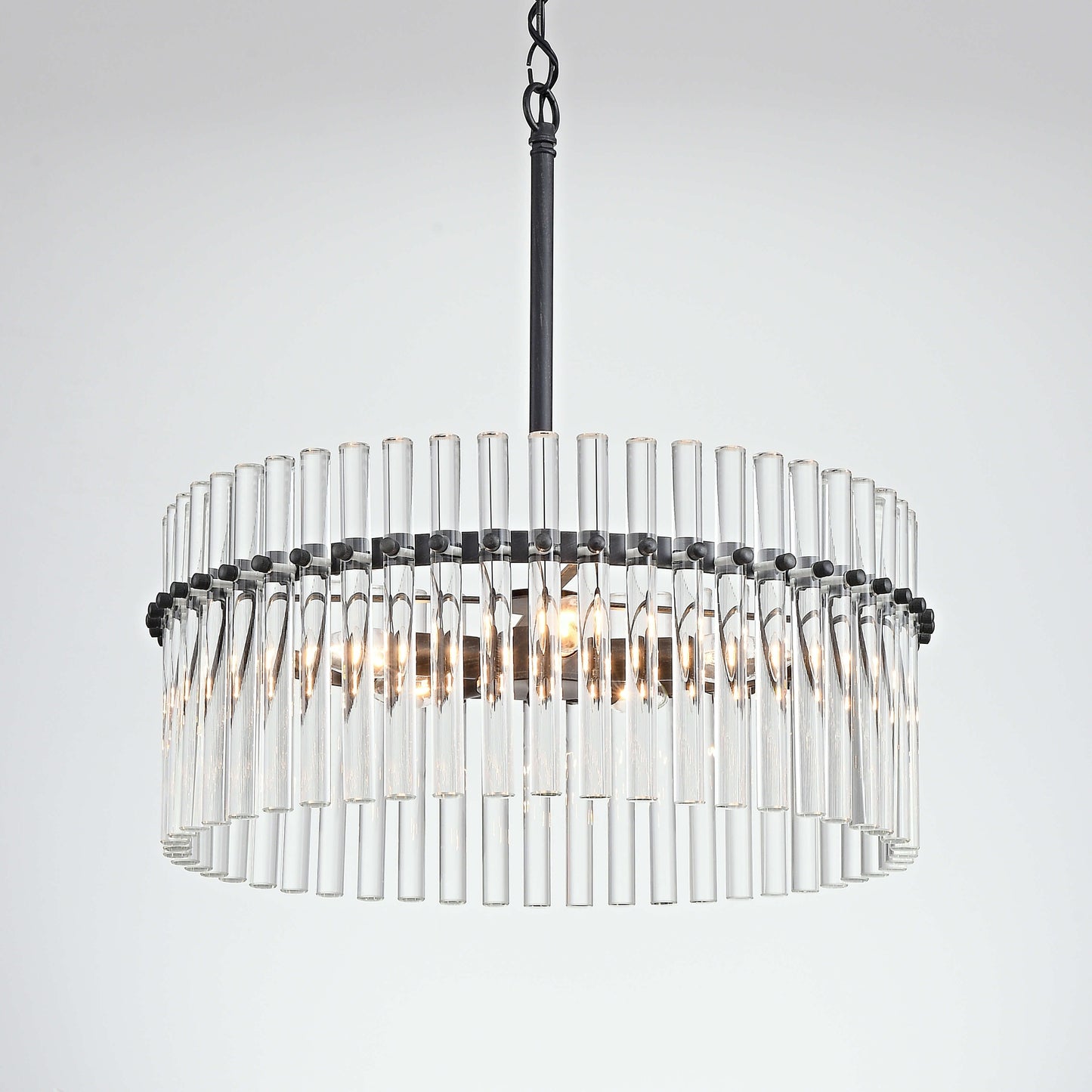 Luminaire suspendu en cristal Casandra à 5 lumières