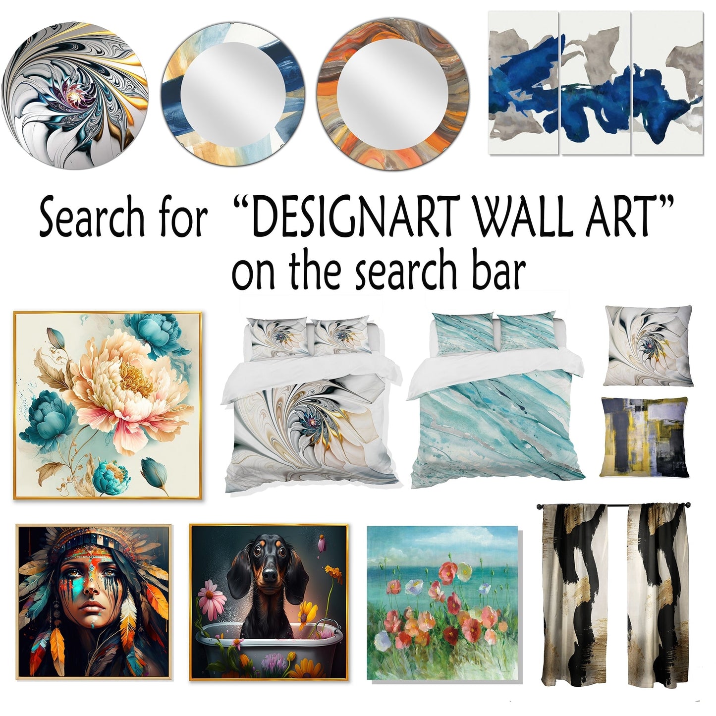 Designart Peinture sur toile représentant une nature morte de poterie et de fleurs I Tree