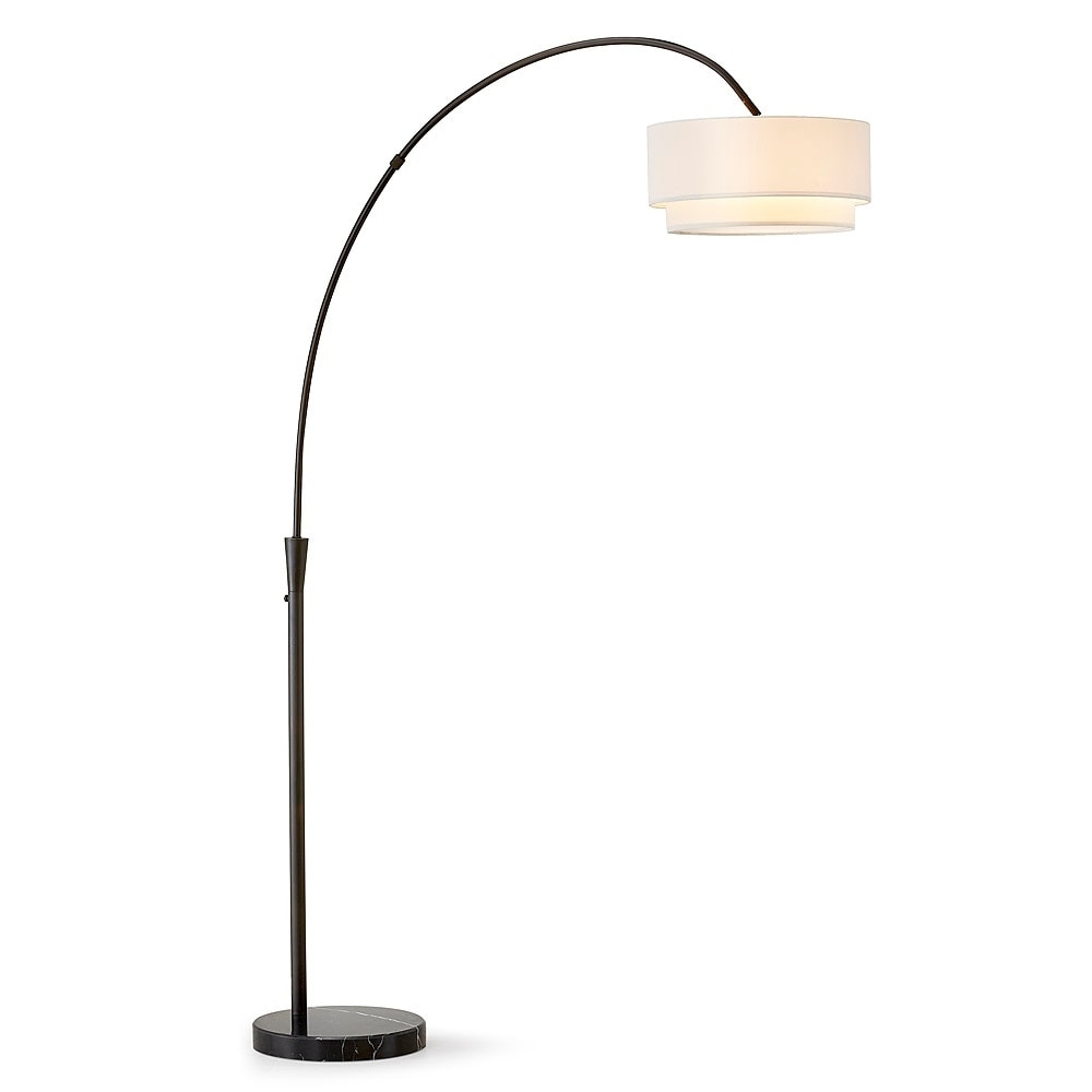 Lampe de sol à arche de 81 pouces Flam de Carson Carrington