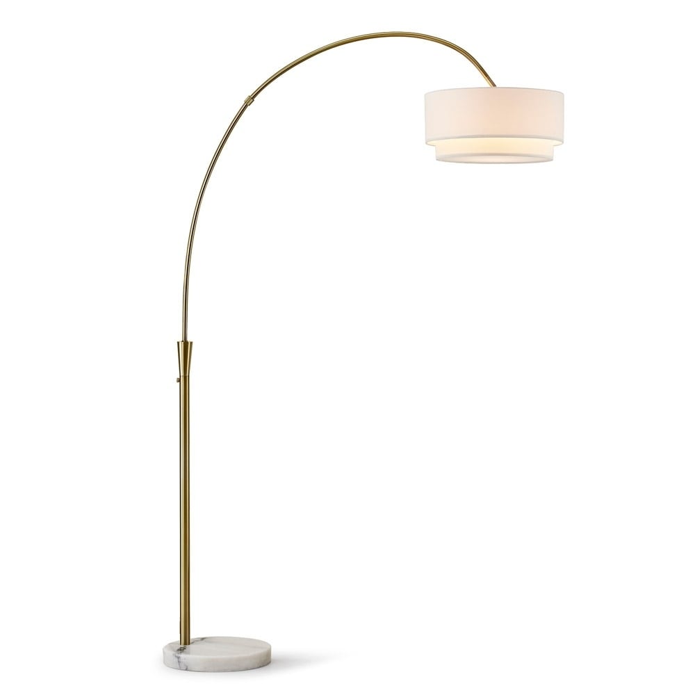 Lampe de sol à arche de 81 pouces Flam de Carson Carrington