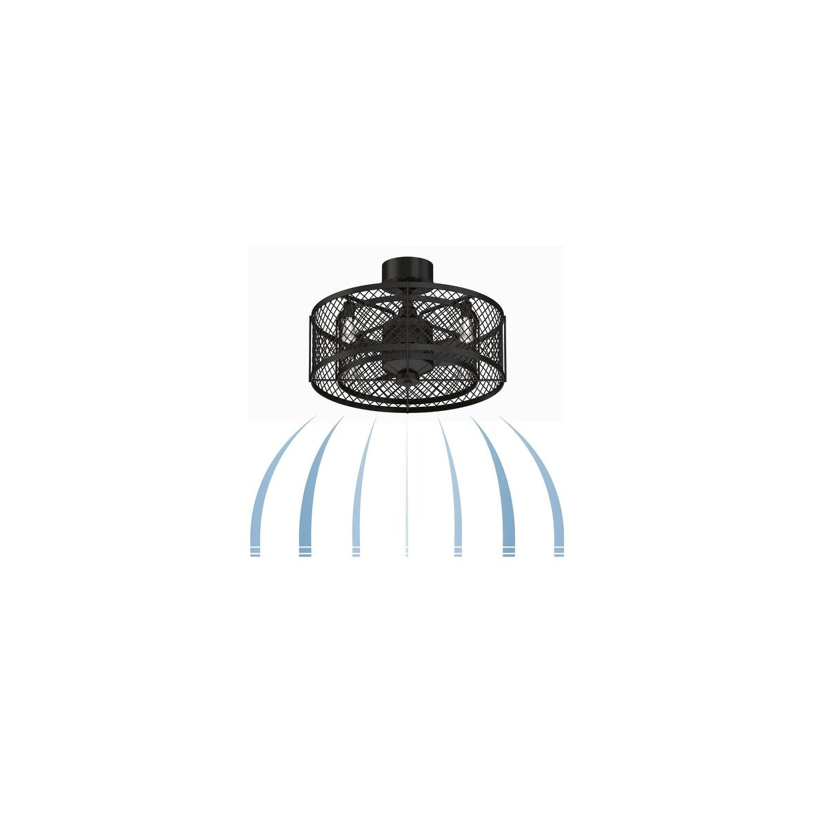 Ventilateur de plafond Fanimation Studio Collection Vintere en bronze vieilli à 4 lumières
