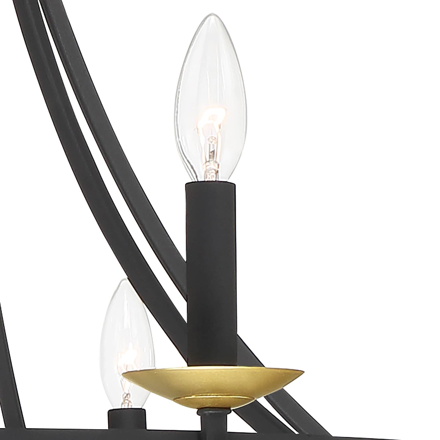 Luminaire à suspension Fidenza à 12 lumières, style ferme moderne, en forme de roue de charrette, avec certification UL - D40'' * H135''